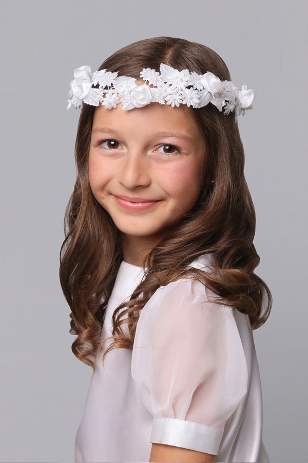 Klassischer Kommunionkranz UK-W4 - obraz 1