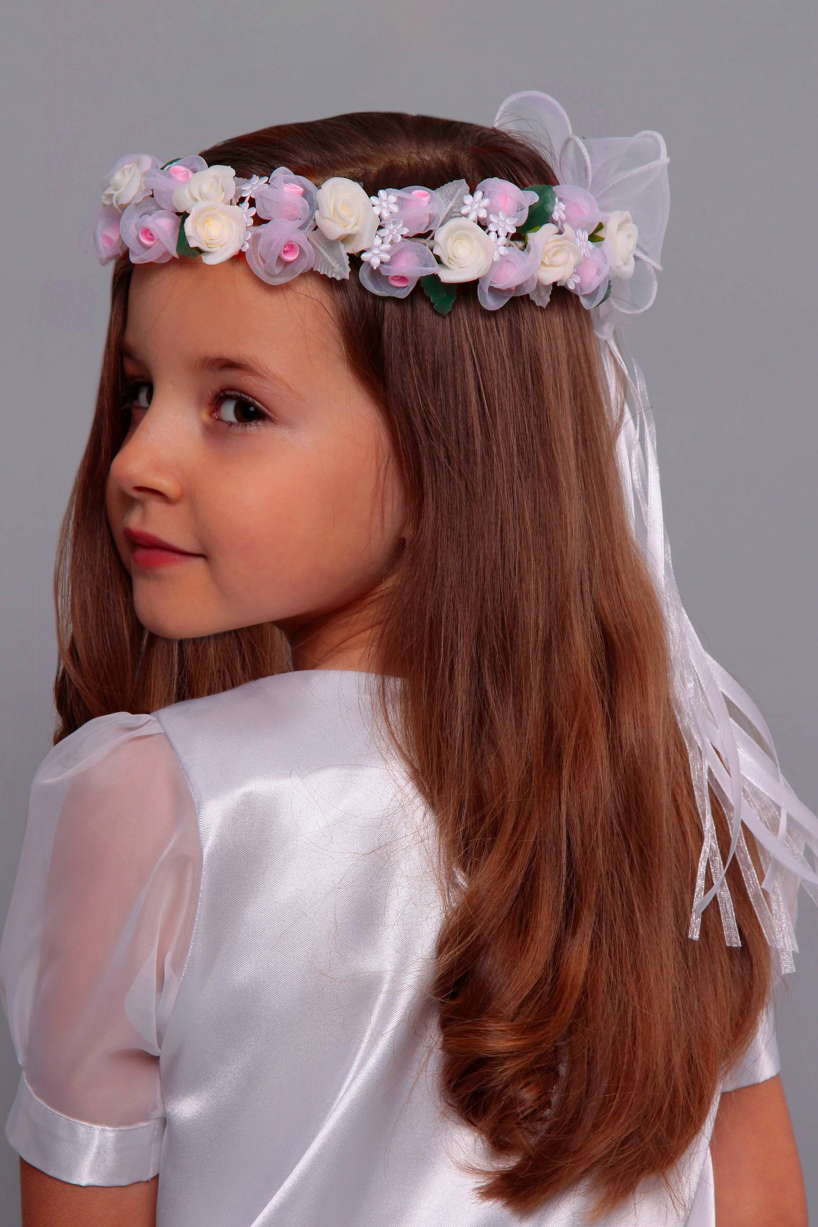 Klassischer Kommunionkranz UK-W14 - obraz 0