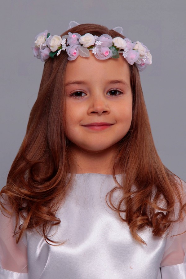 Klassischer Kommunionkranz UK-W14 - obraz 2