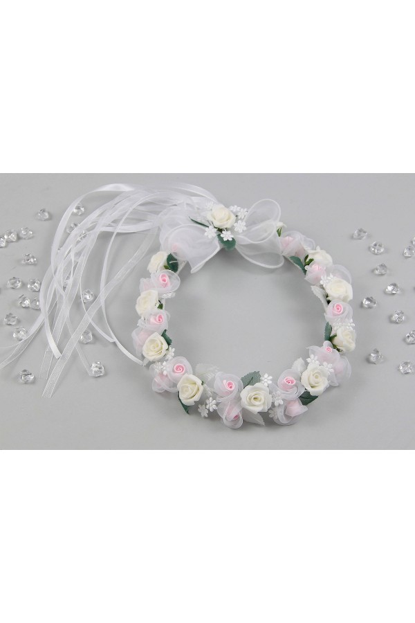 Klassischer Kommunionkranz UK-W14 - obraz 6